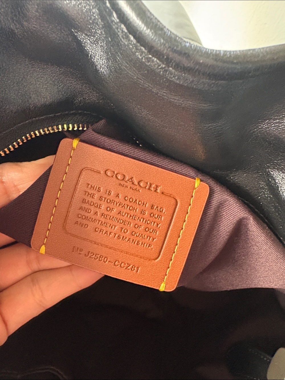 Coach evelyn large quilted - Picture 4 of 12